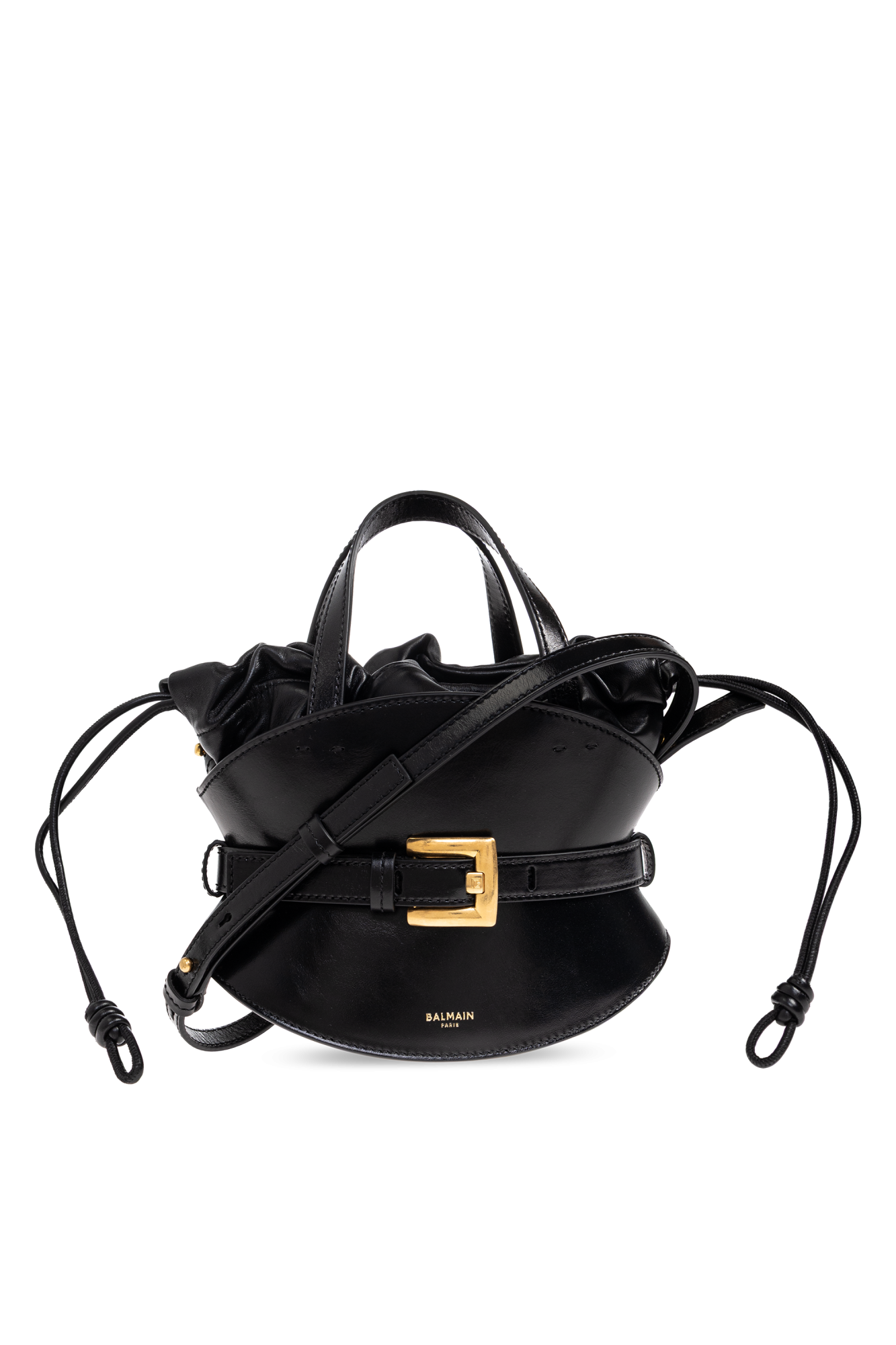 Black Handbag `Shuffle Mini` Balmain - Vitkac Italy